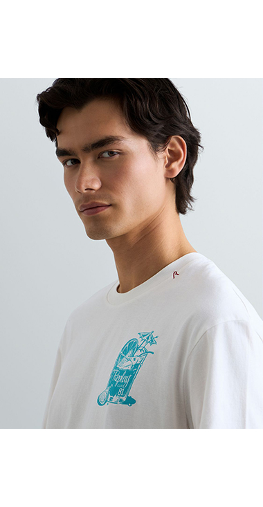 ベーシックジャージーカクテルプリント Tシャツ 詳細画像